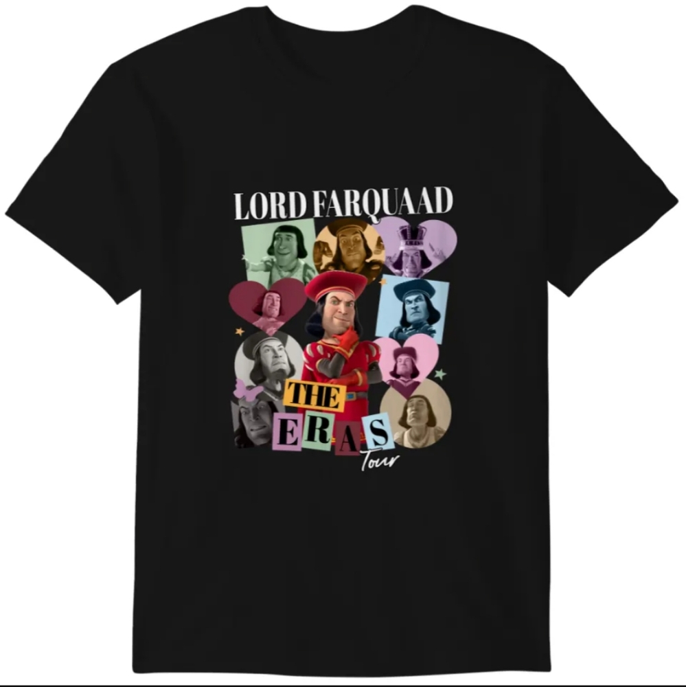 Shrek Taylor Swift Eras Tour Lord Farquad Shirt